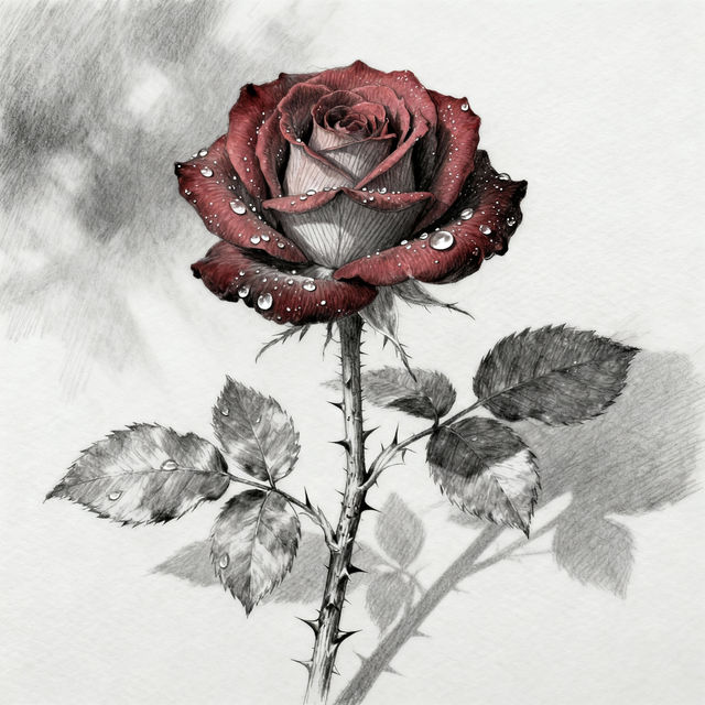 Rose Reference Drawing gallery