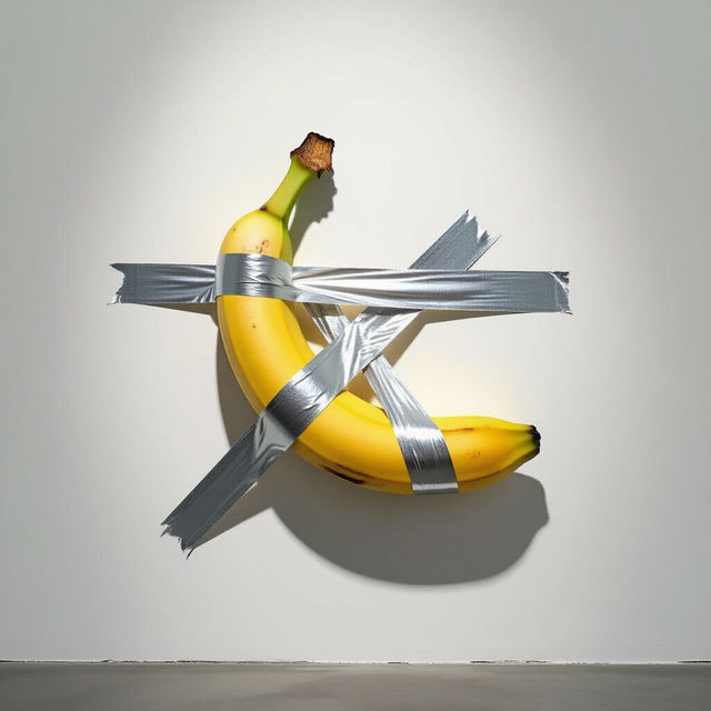 Duct Tape Banana Art gallery