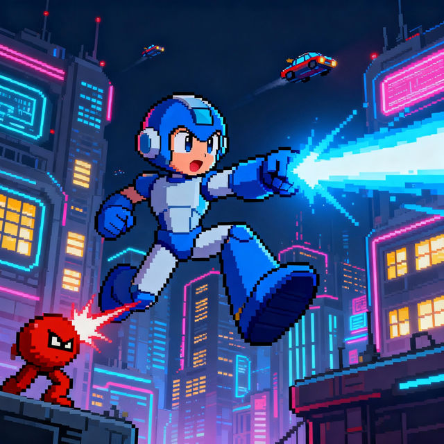Mega Man Pixel Art gallery