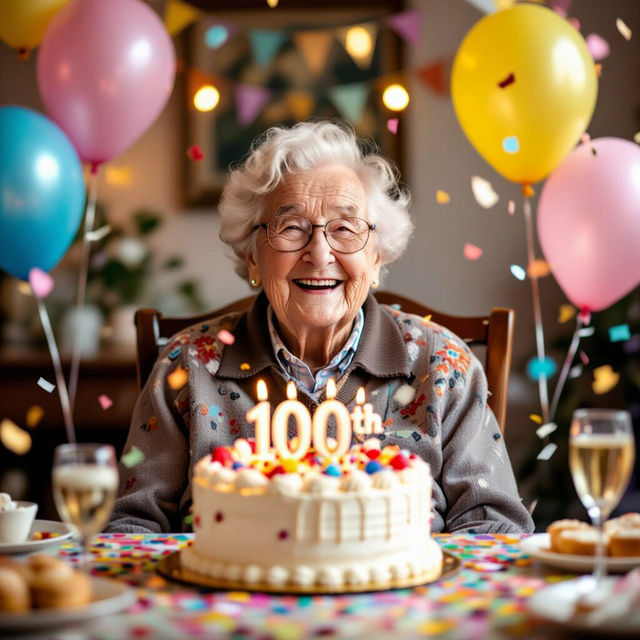 Happy 100th Birthday Images gallery
