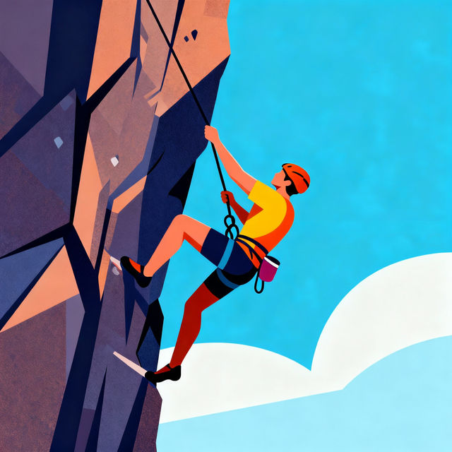 Rock Climbing Clip Art gallery
