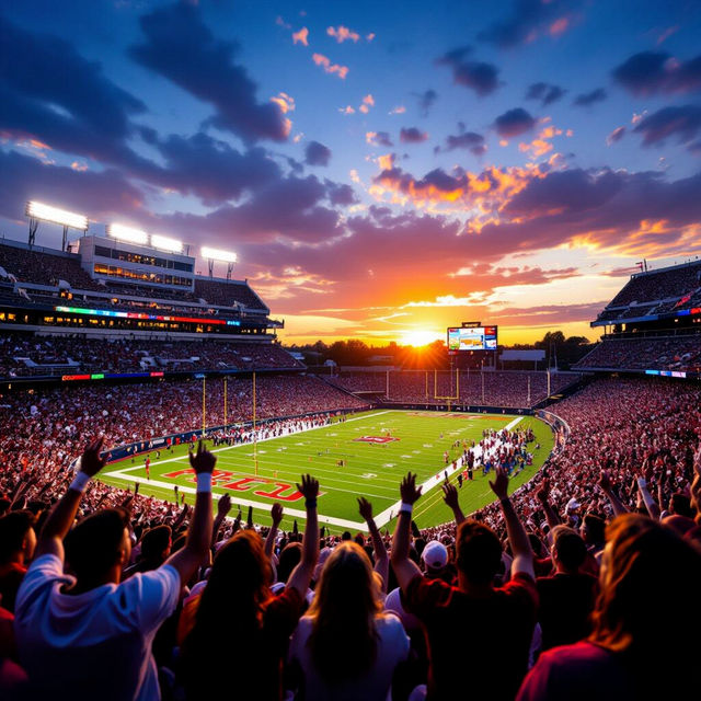 Cool College Football Wallpapers - Made With AI gallery