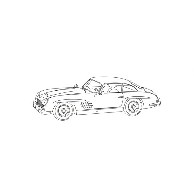 Create Simple Car Drawings with AI gallery