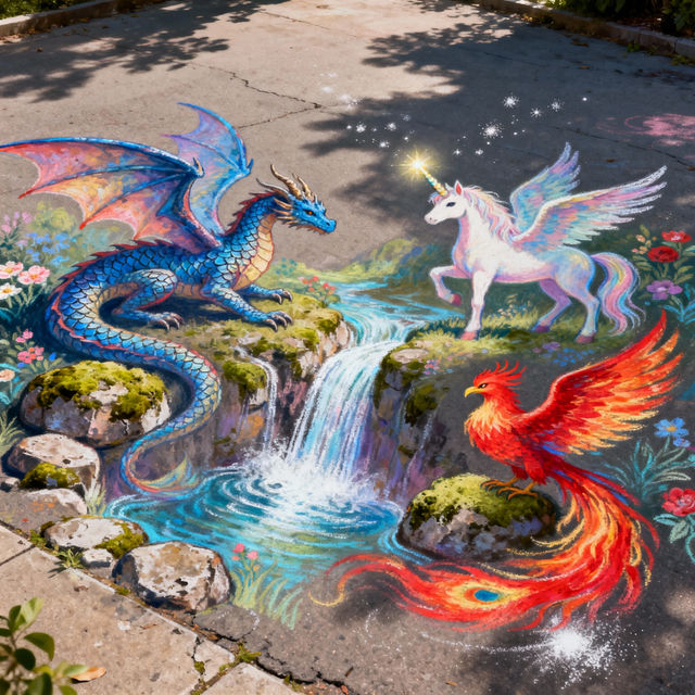 Chalk Art Ideas For Adults gallery