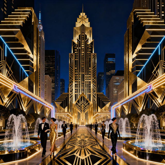 Art Deco Art - Made With AI gallery