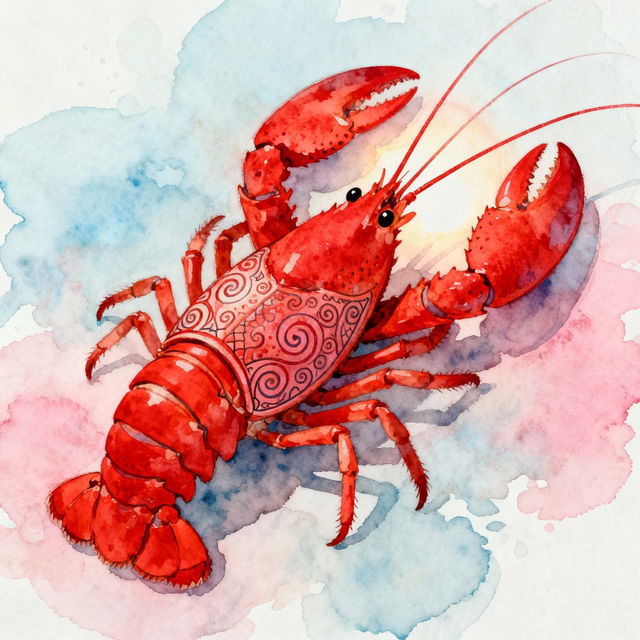 Lobster Drawings - AI Generated Art gallery