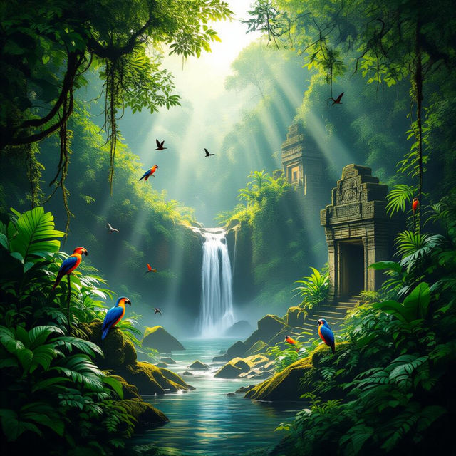 Jungle Pictures - AI Generated gallery