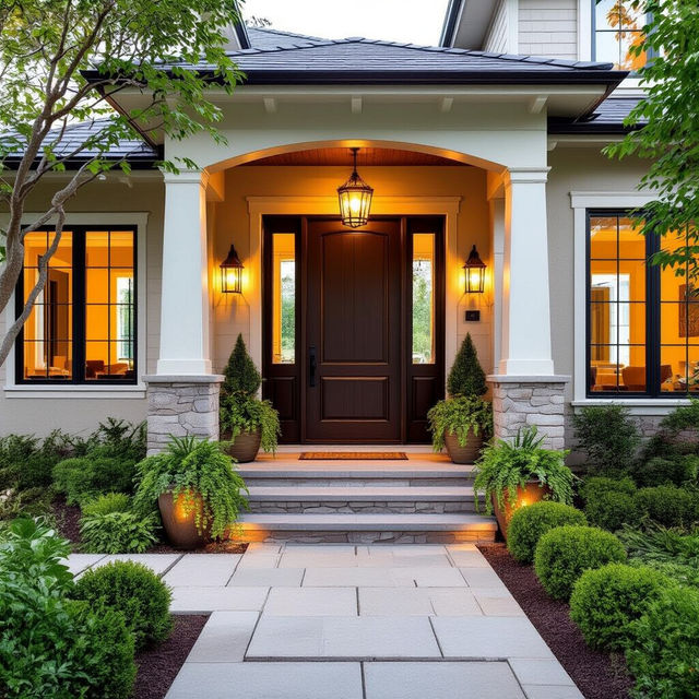 Front Entry and Patio Images gallery