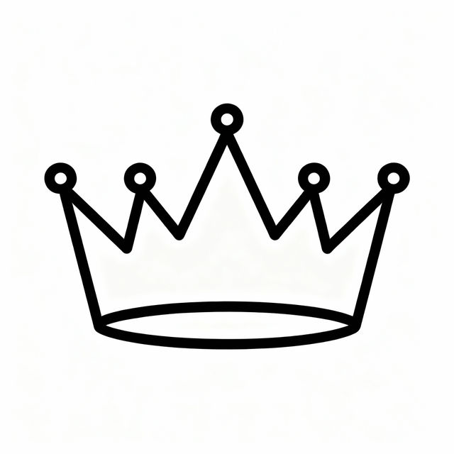 Easy Crown Drawing gallery