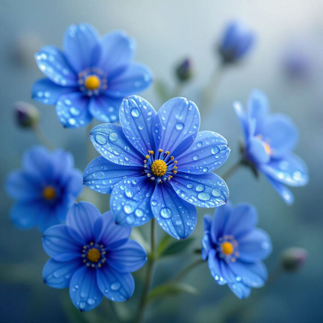 Blue Flower Wallpaper gallery