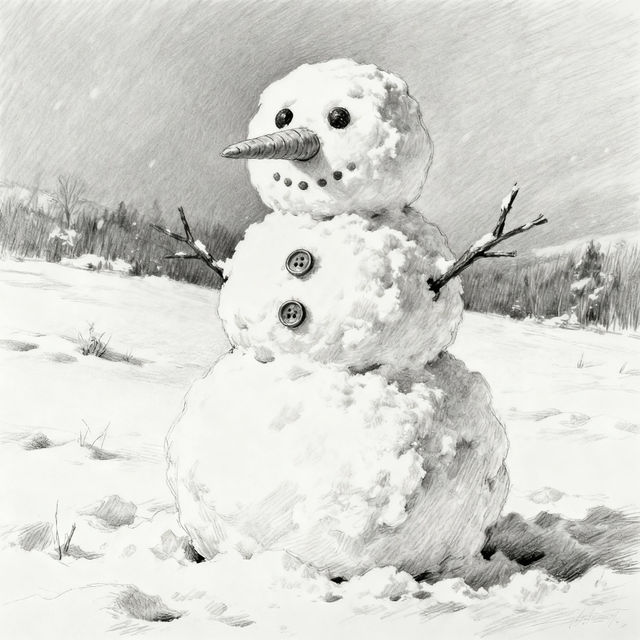 Snowman Sketches gallery