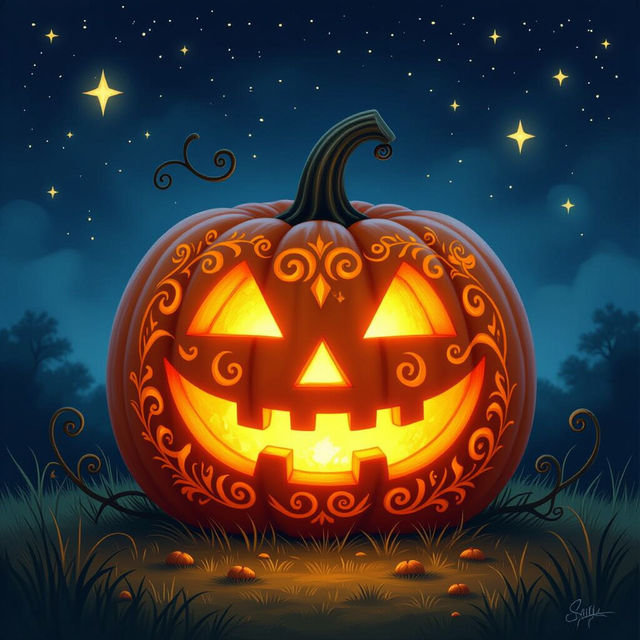 Explore Stunning AI-Generated Pumpkin Art gallery