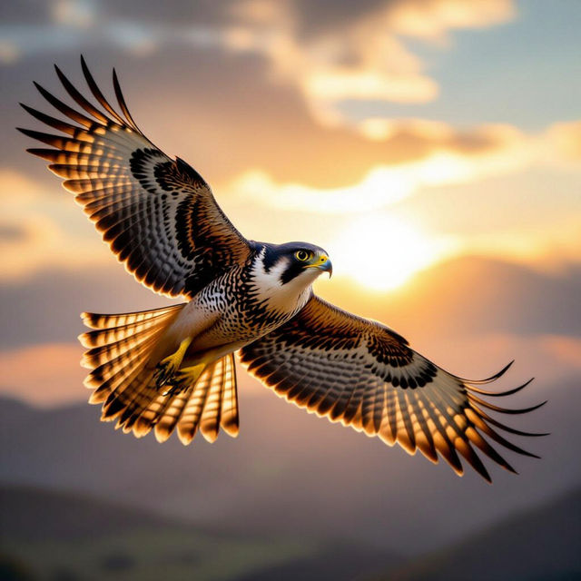 Picture Of A Falcon - Made With AI gallery