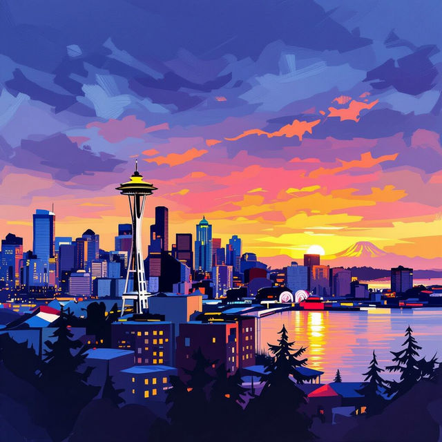 Seattle Pictures - Made With AI gallery