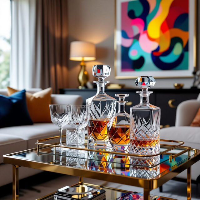 Bar Cart Art - AI Generated gallery