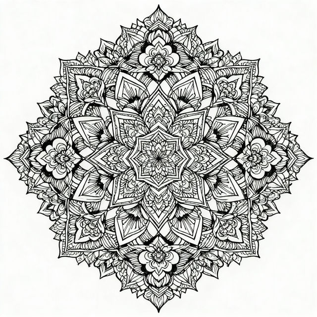 Symmetrical Drawings - AI Generated Art gallery