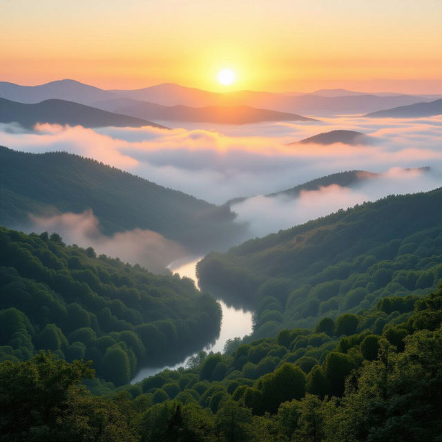 Appalachian Mountains Pictures - AI Generated gallery