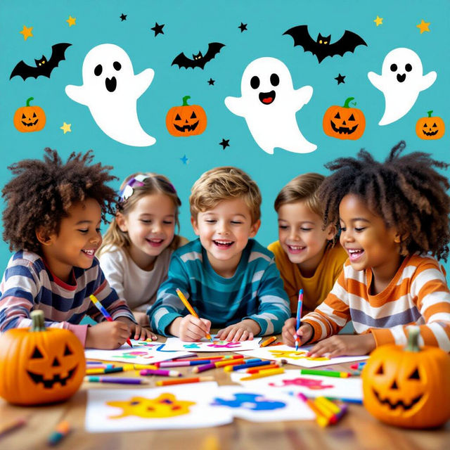 Halloween Art Ideas For Kids gallery