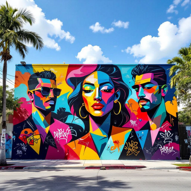 Wynwood Art Walk - AI Generated Art gallery