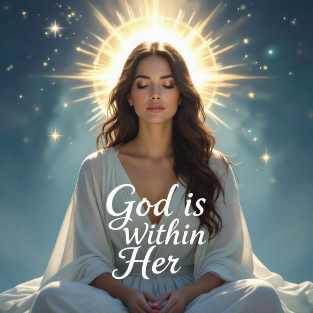 God Is Within Her Wallpaper - AI Generated gallery