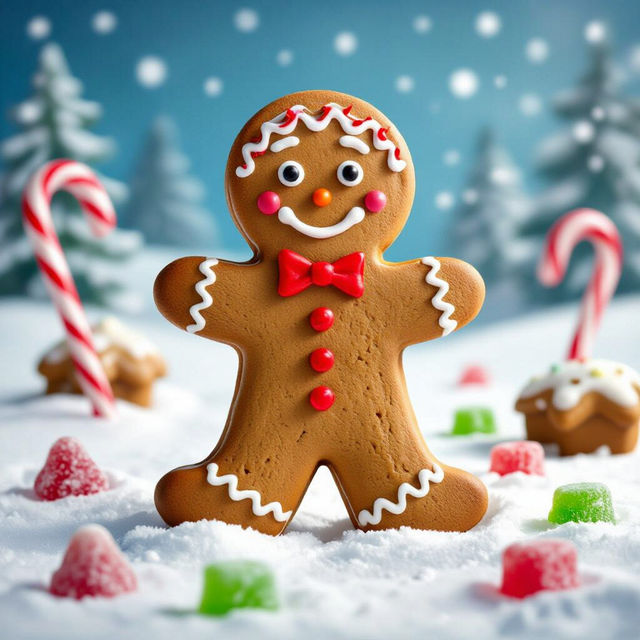 Gingerbread Man Wallpapers - Made With AI gallery