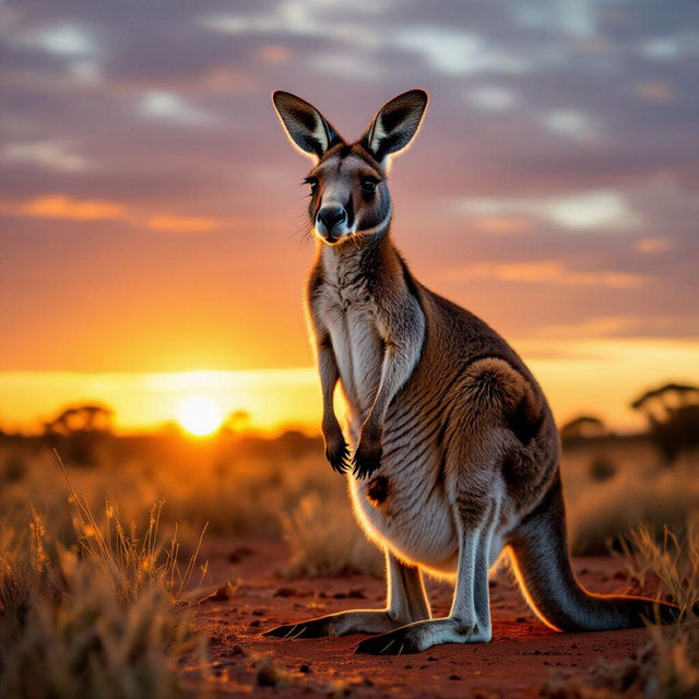 Picture Of A Kangaroo gallery