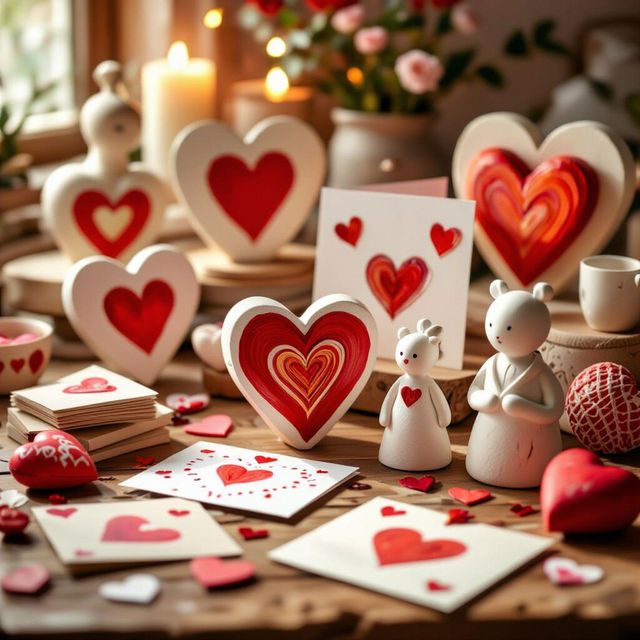 Valentine's Day Art Projects - Created with AI gallery