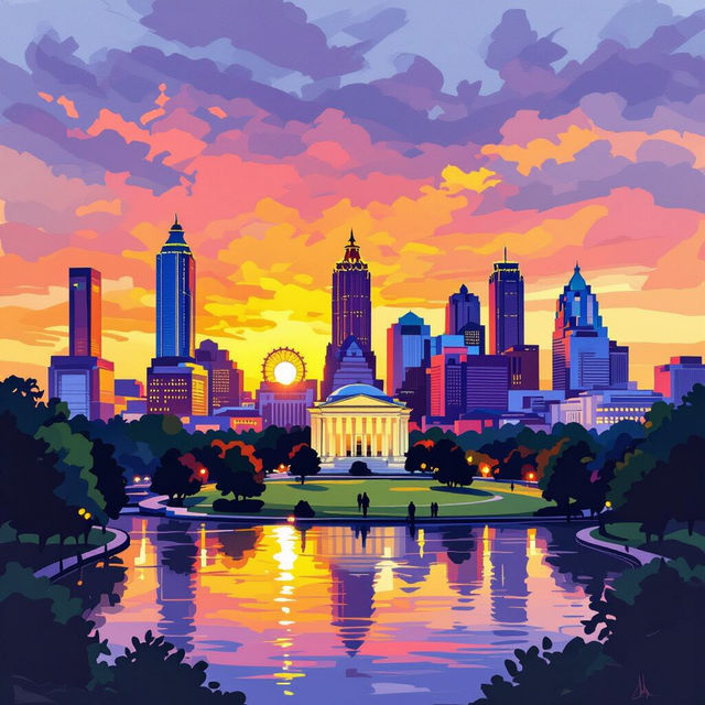 Pictures of Atlanta - Made With AI gallery