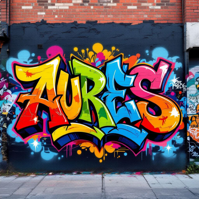 Graffiti Art Examples - Made With AI gallery