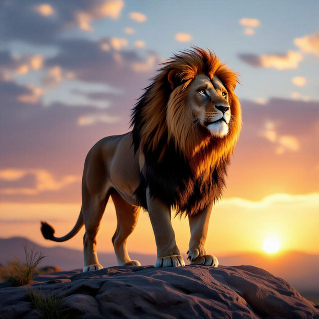 Images Of A Lion - AI Generated gallery