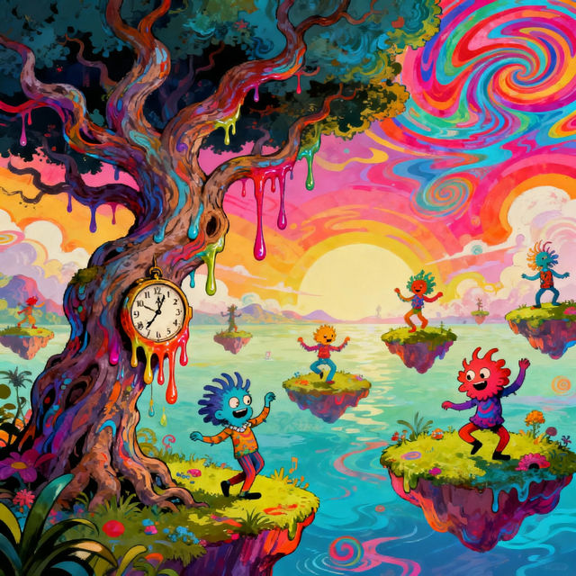 Trippy Cartoon Drawings gallery