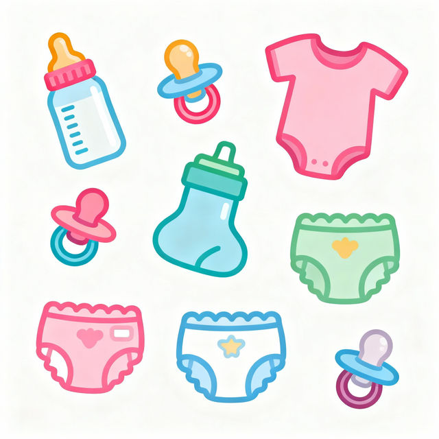 Diaper Clip Art gallery