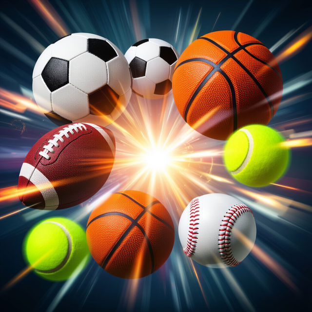 Sports Balls Images - Made With AI gallery