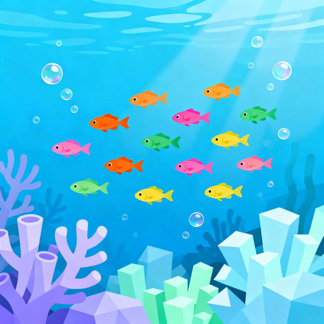 Little Fish Drawings - AI Generated Art gallery