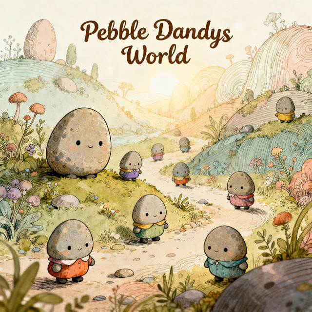 Drawing Pebble Dandys World gallery