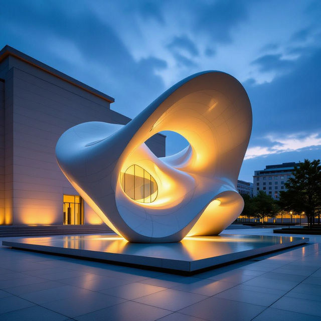 National Gallery of Art - East Building Inspired Art gallery