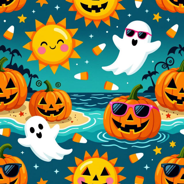 Summerween Wallpapers - Embrace the Spooky Season! gallery