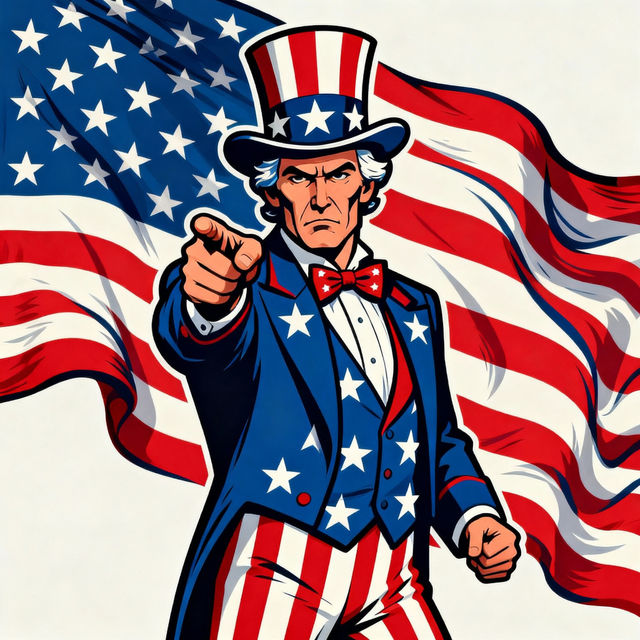 Uncle Sam Drawings - AI Generated gallery