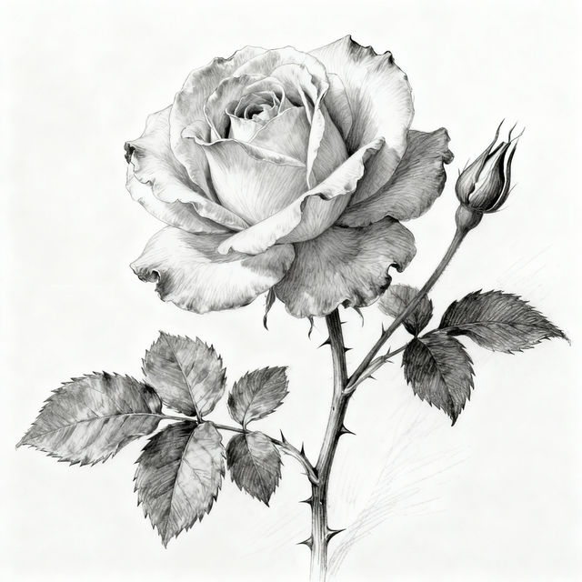 Easy Flower Drawings gallery