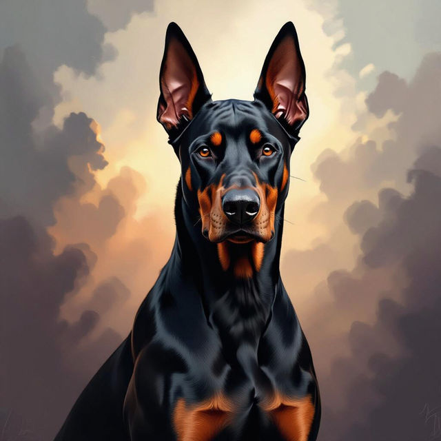 Doberman Art gallery
