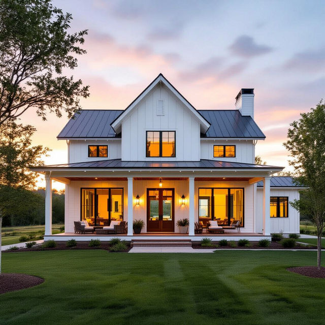 Modern Farmhouse Exterior Images gallery
