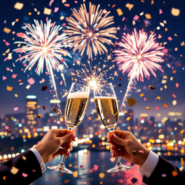New Year's Eve Images - Made With AI gallery