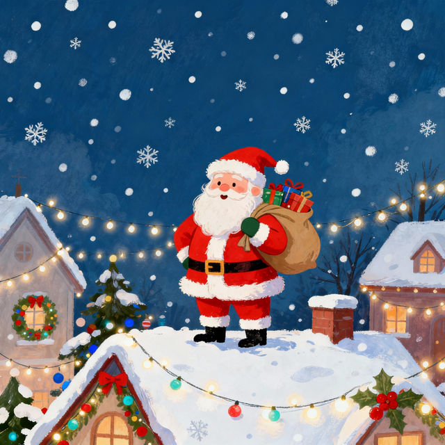 Merry Christmas Drawings - AI Generated gallery