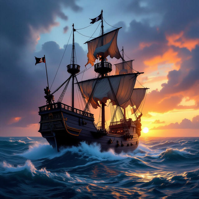 Pirate Ship Images - Made With AI gallery