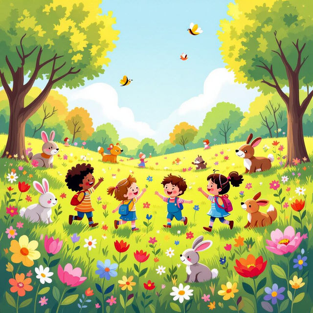 Spring Pictures For Kids gallery