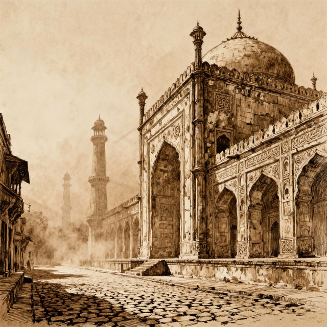 Sketch Past - AI Generated Art gallery