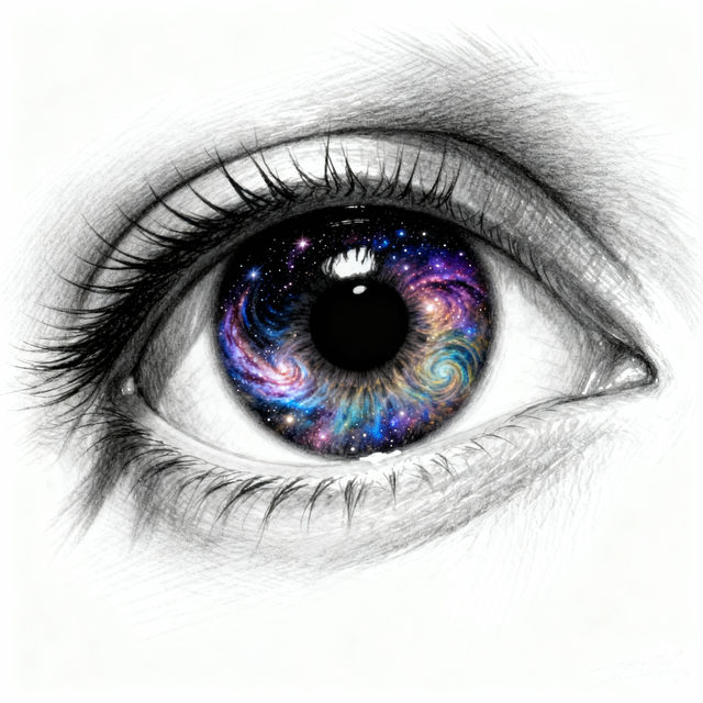 Eye Ball Drawings - AI Generated Art gallery