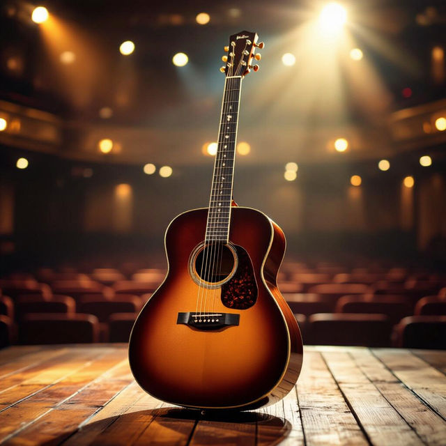 Picture Of A Guitar - AI Generated gallery