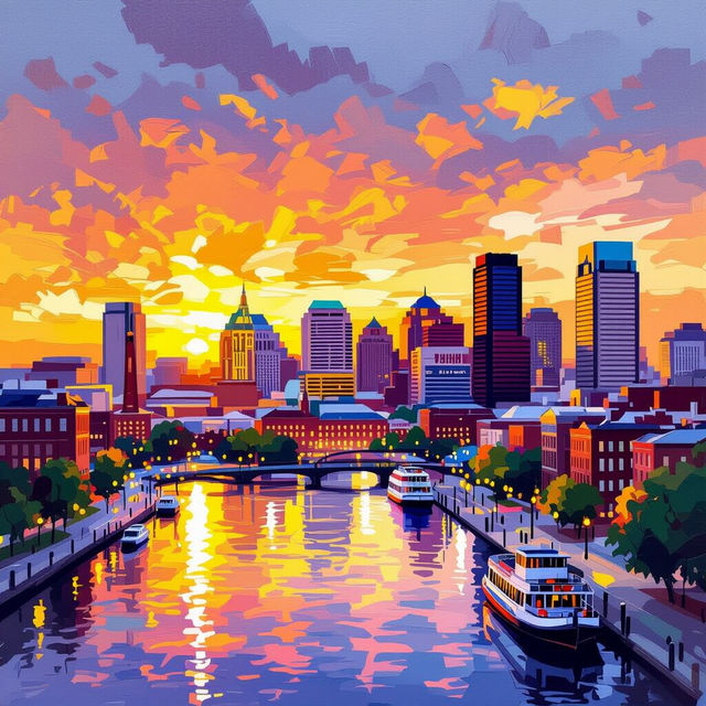 Baltimore Art Gallery - AI Generated gallery