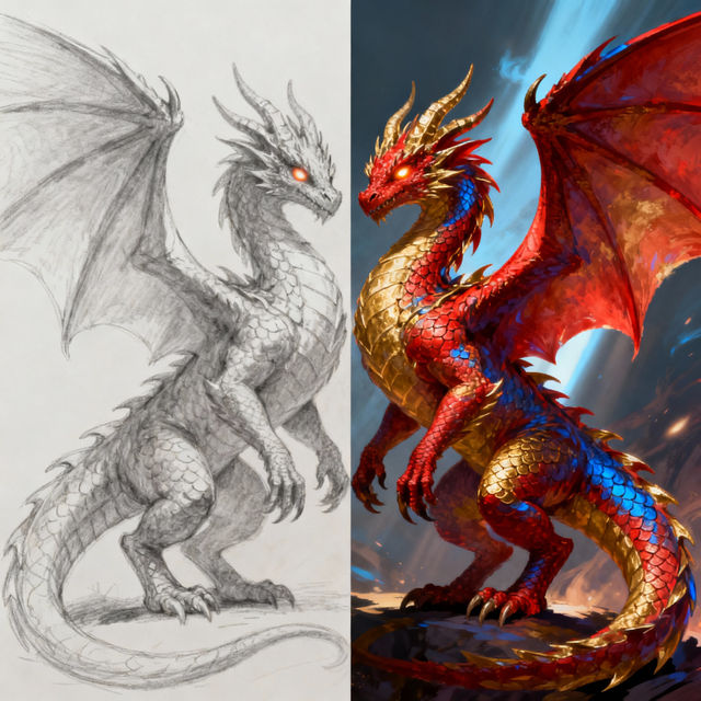 Change Drawing - AI Art gallery